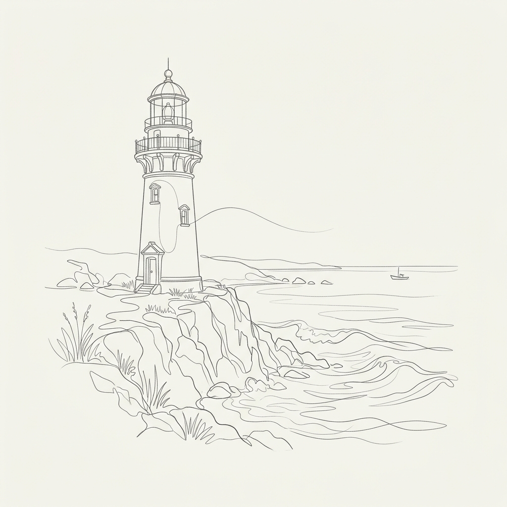 Lighthouse Sketch